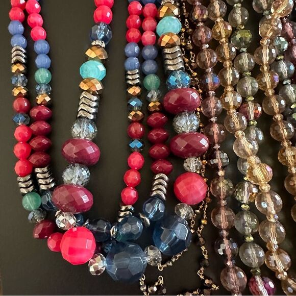 Bling bling 10 Necklaces full of sparkle - Picture 3 of 9